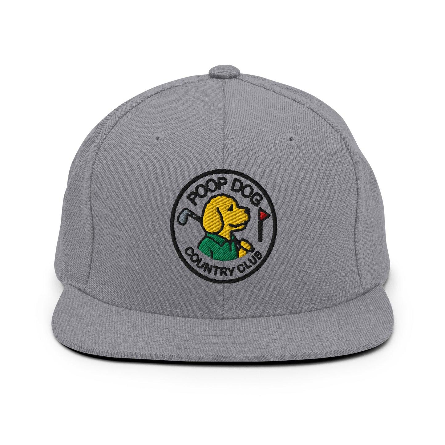 Country Club Silver Golf Hat – Poop Dog