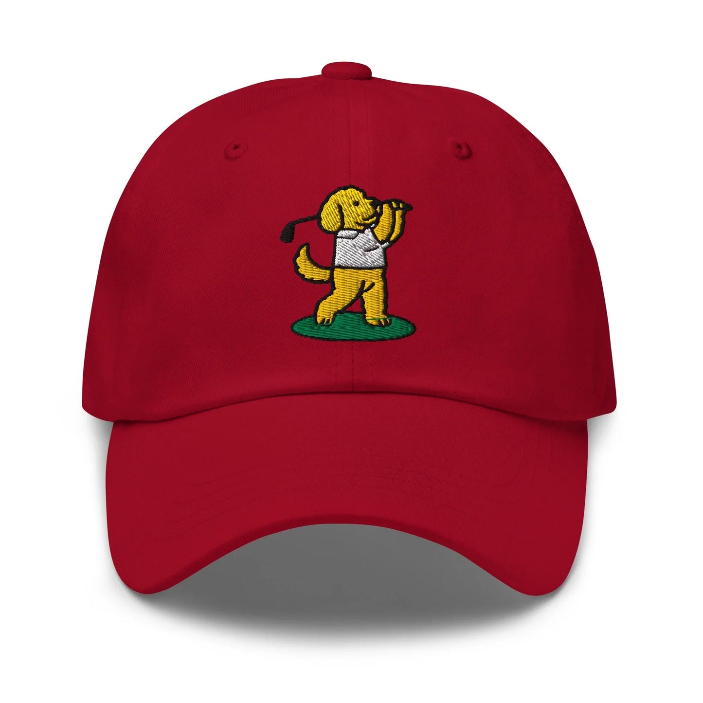 Dad Hat Cranberry Golf Hat – Poop Dog