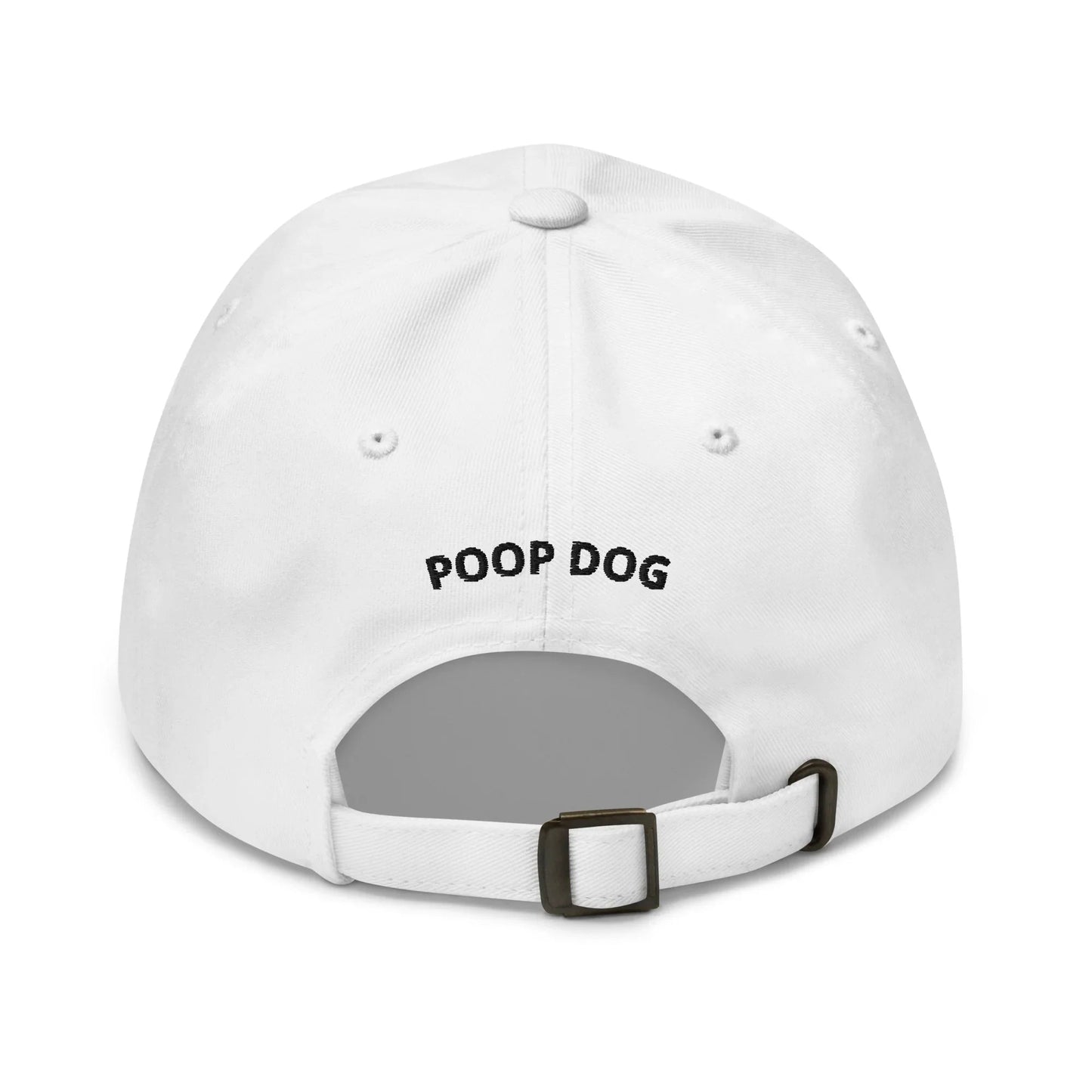 Dad Hat White Golf Hat – Poop Dog