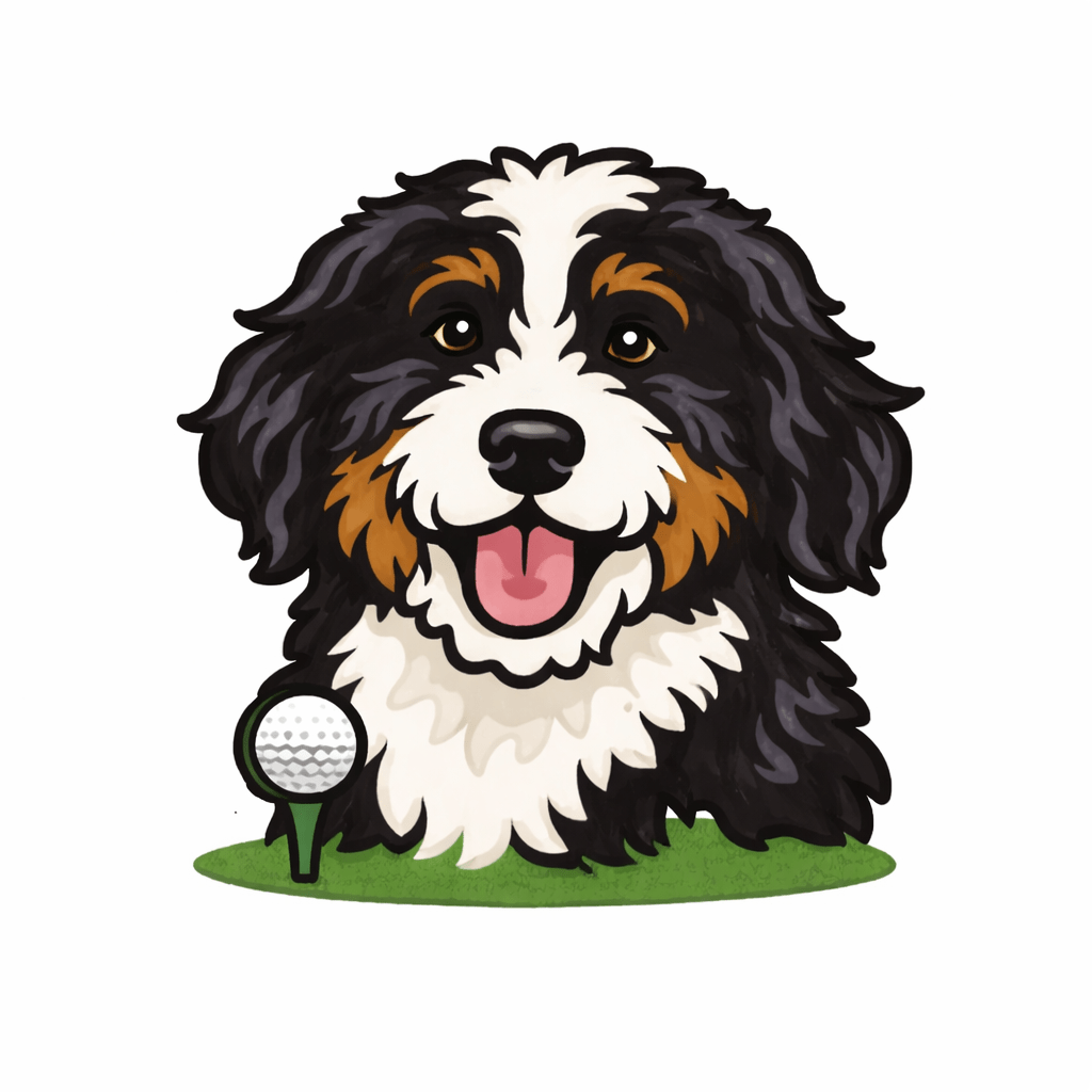 Bernedoodle - Poop Dog