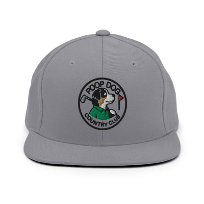 Australian Shepard - Country Club Silver golf hat – Poop Dog