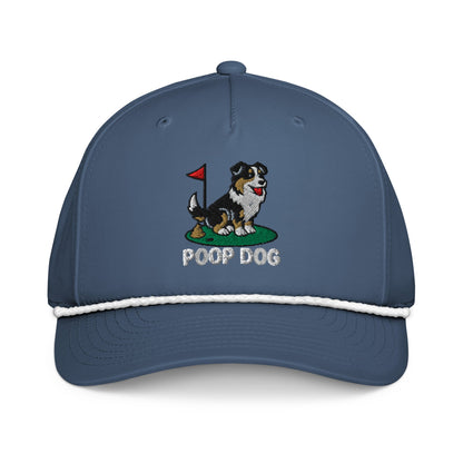 Australian Shepherd - The Original Light Blue/White golf hat – Poop Dog