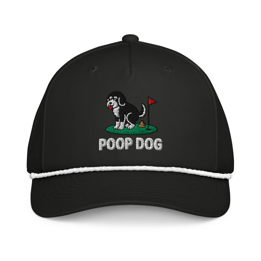 Bernedoodle - The Original Black/White golf hat – Poop Dog