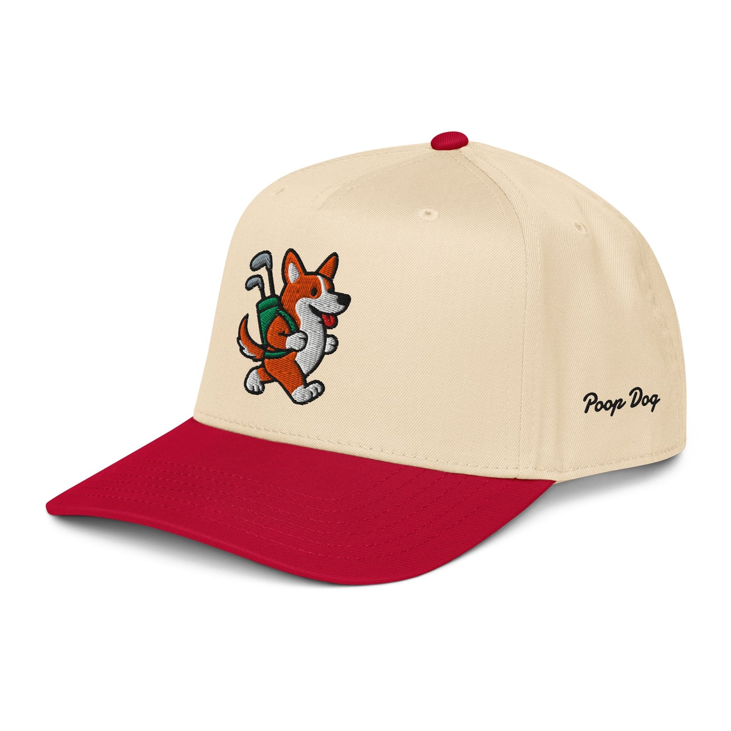 Corgi - Caddie golf hat – Poop Dog