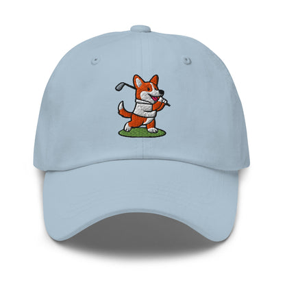 Corgi - Dad Hat golf hat – Poop Dog