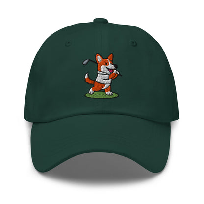 Corgi - Dad Hat golf hat – Poop Dog