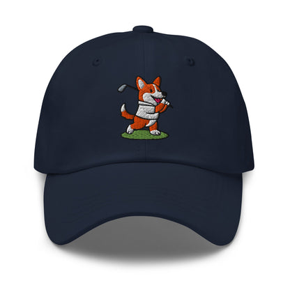 Corgi - Dad Hat golf hat – Poop Dog