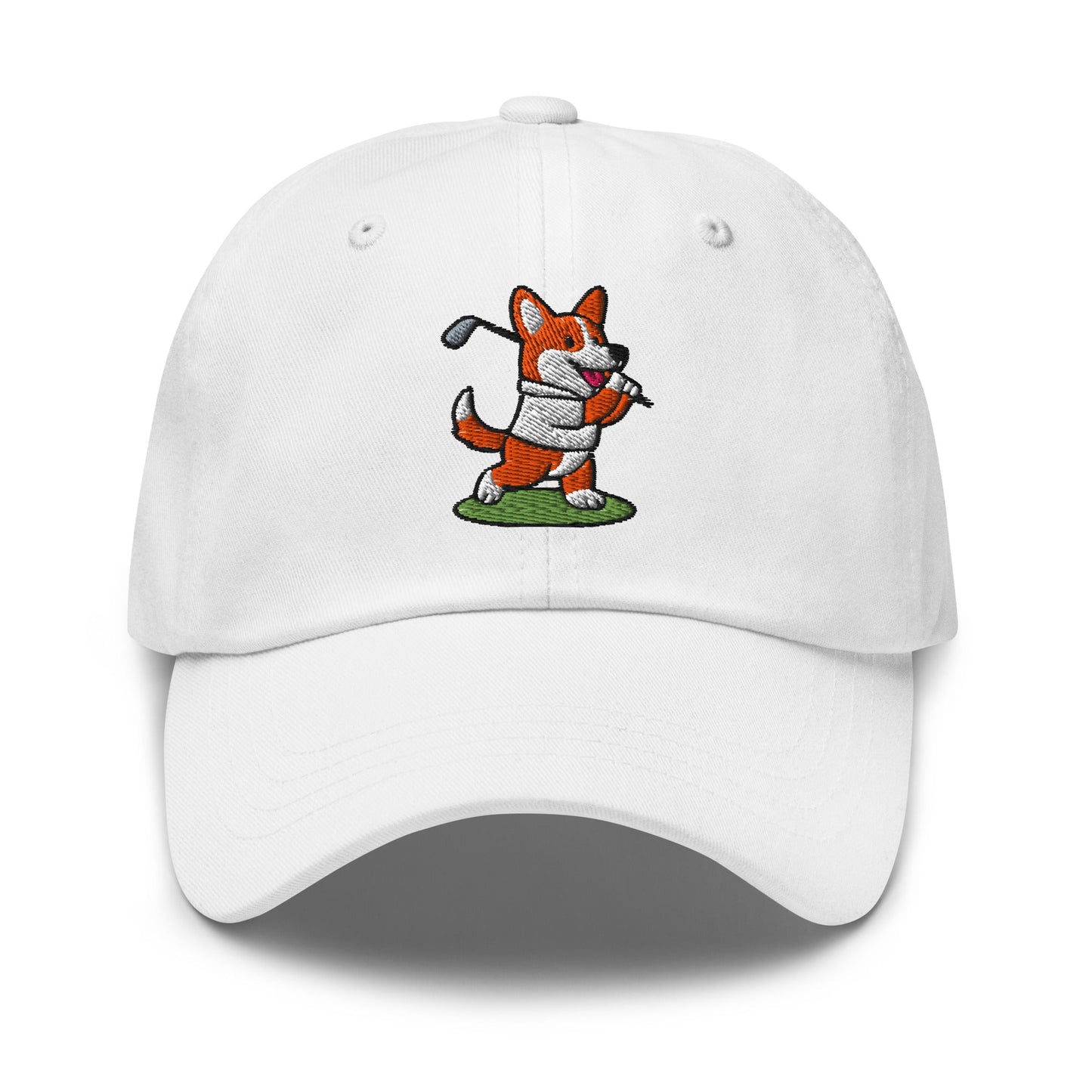 Corgi - Dad Hat golf hat – Poop Dog