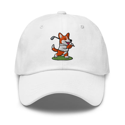 Corgi - Dad Hat golf hat – Poop Dog