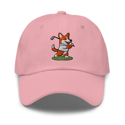 Corgi - Dad Hat golf hat – Poop Dog