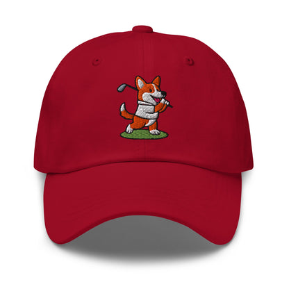 Corgi - Dad Hat golf hat – Poop Dog