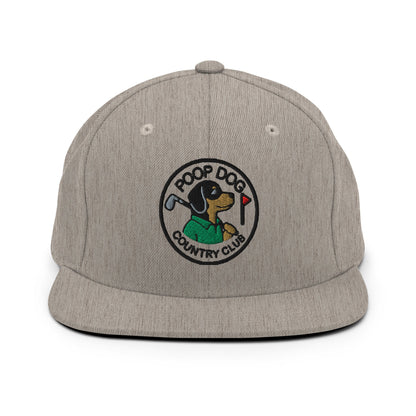 Dachsund - Country Club Heather Grey golf hat – Poop Dog