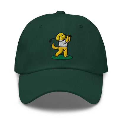 Dad Hat Spruce Golf Hat – Poop Dog