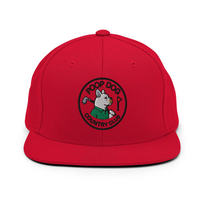 French Bulldog - Country Club Red golf hat – Poop Dog