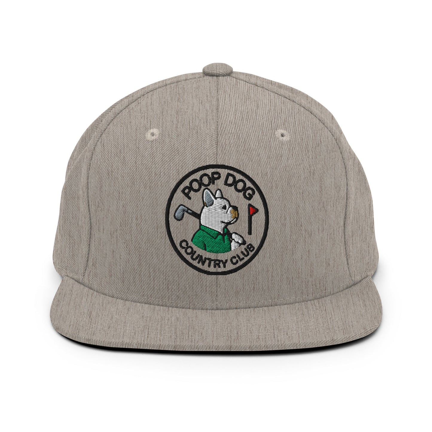 French Bulldog - Country Club Heather Grey golf hat – Poop Dog