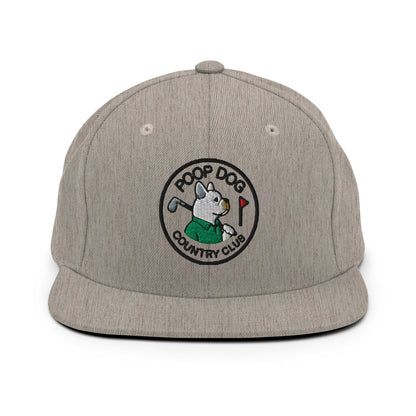 French Bulldog - Country Club Heather Grey golf hat – Poop Dog