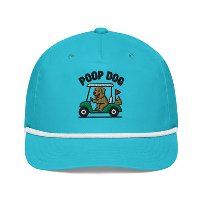 Labrador Retriever - Pace of Play Turquoise/White golf hat – Poop Dog