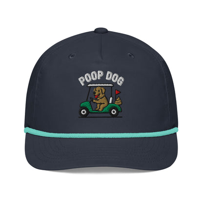 Labrador Retriever - Pace of Play Navy/Mint golf hat – Poop Dog