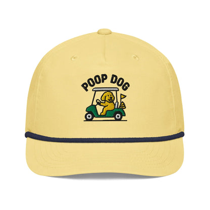 Pace of Play Yellow/Navy Golf Hat – Poop Dog