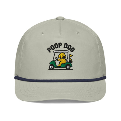 Pace of Play Lt Gray/Navy Golf Hat – Poop Dog