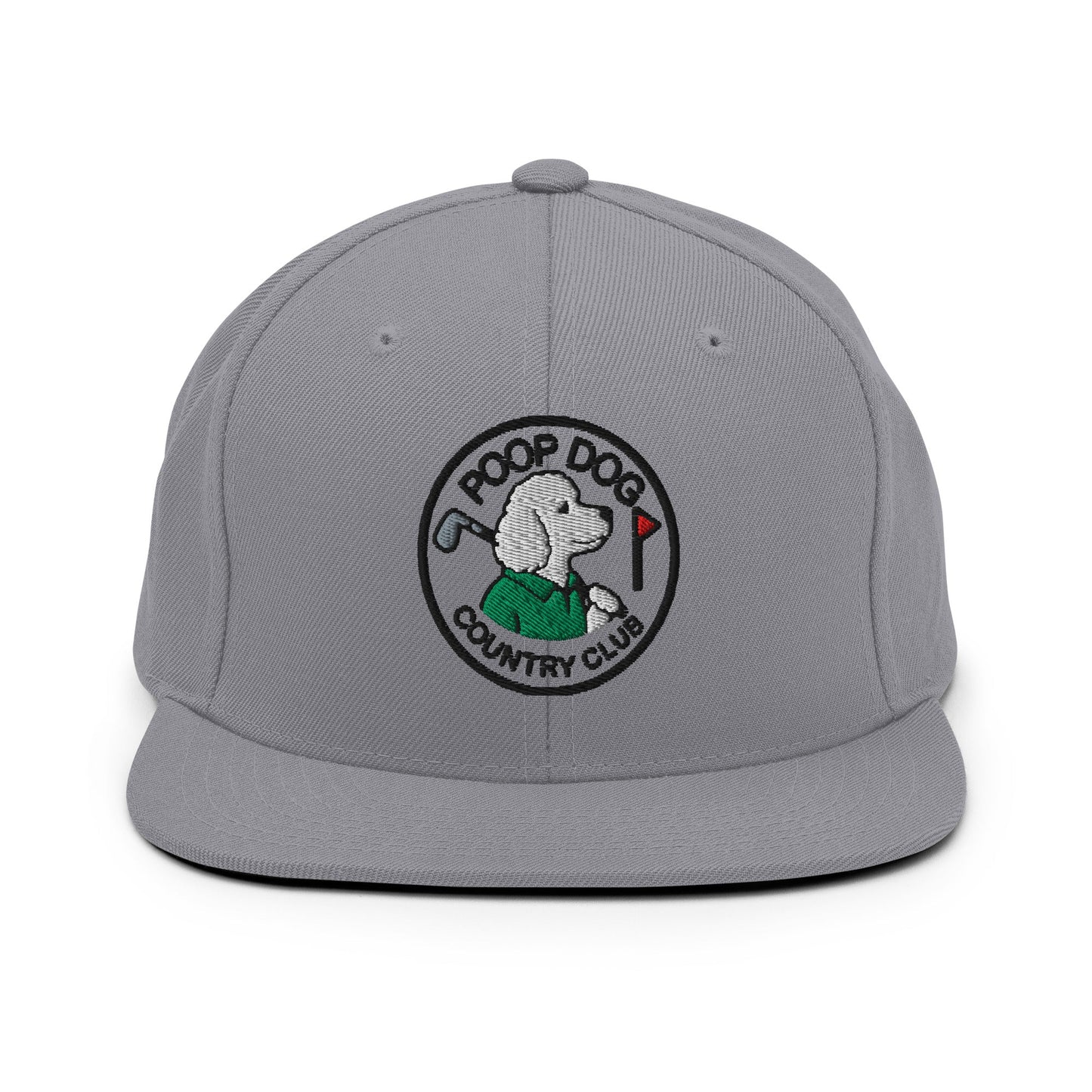 Poodle - Country Club Silver golf hat – Poop Dog