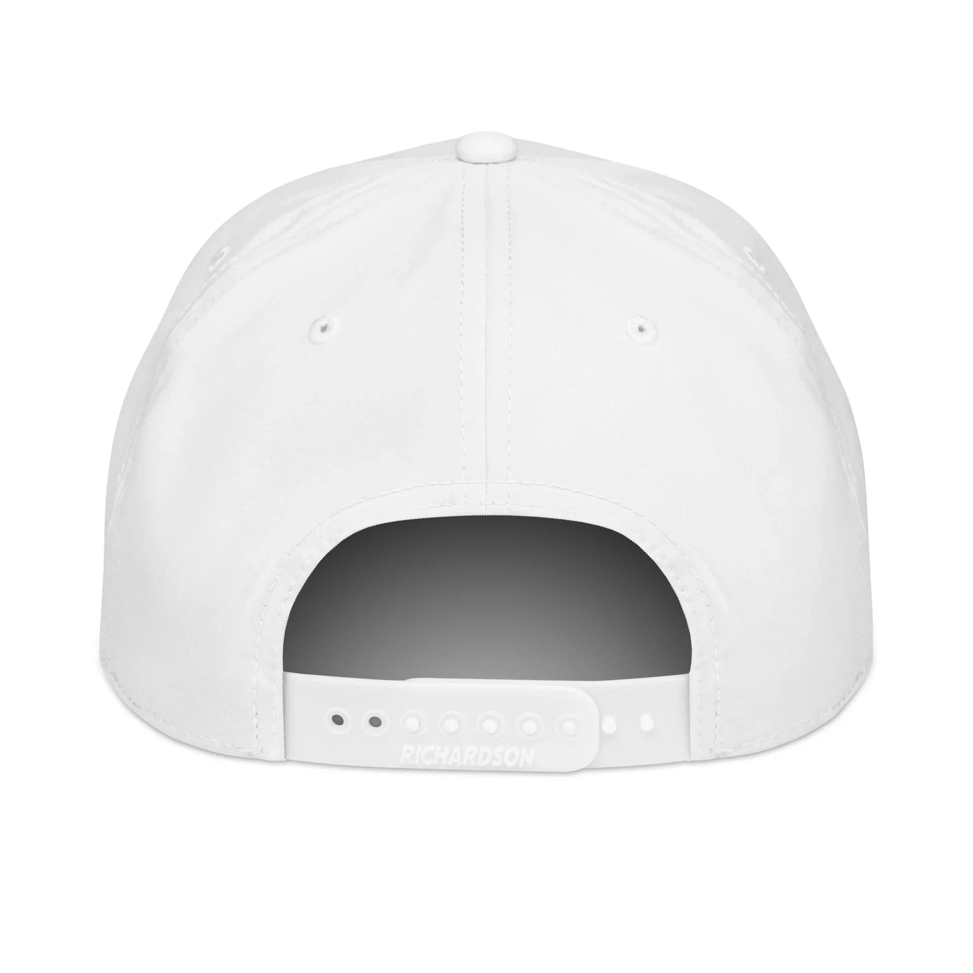 The Original White/Black Golf Hat – Poop Dog